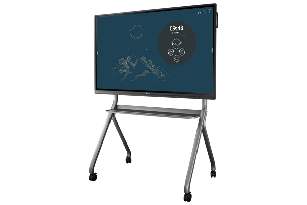 FMC-06 mobile cart with Meetboard 3 interactive display