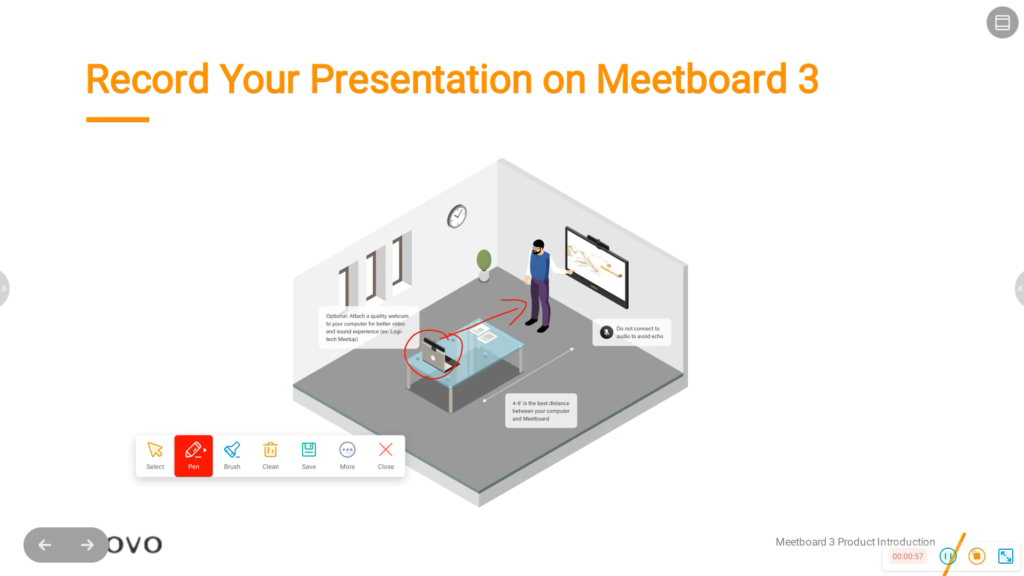 record your presentation on Meetboard 3_screenshot